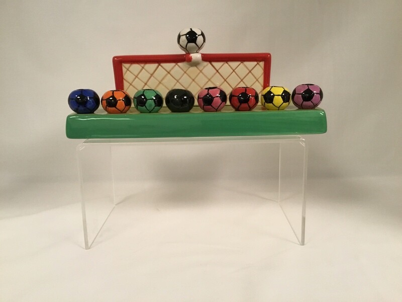 Soccer Menorah