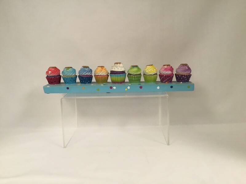 Cupcake Menorah Cupcake Menorah