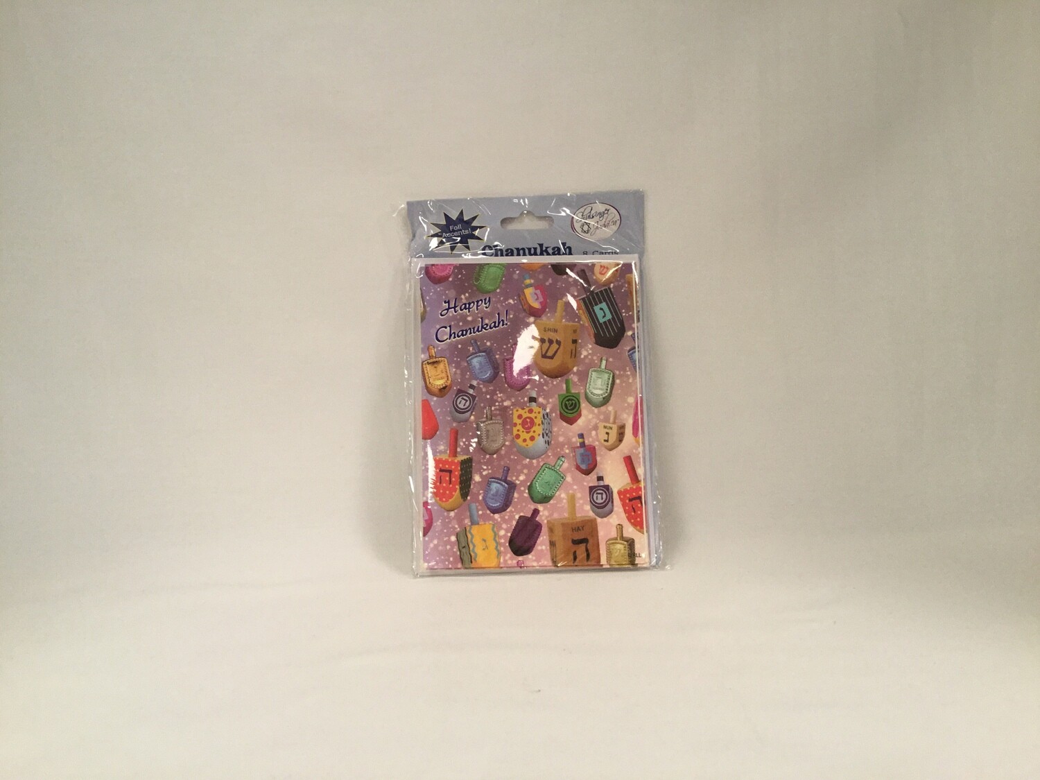 Chanukah Packaged Cards - 8 cards and envelopes