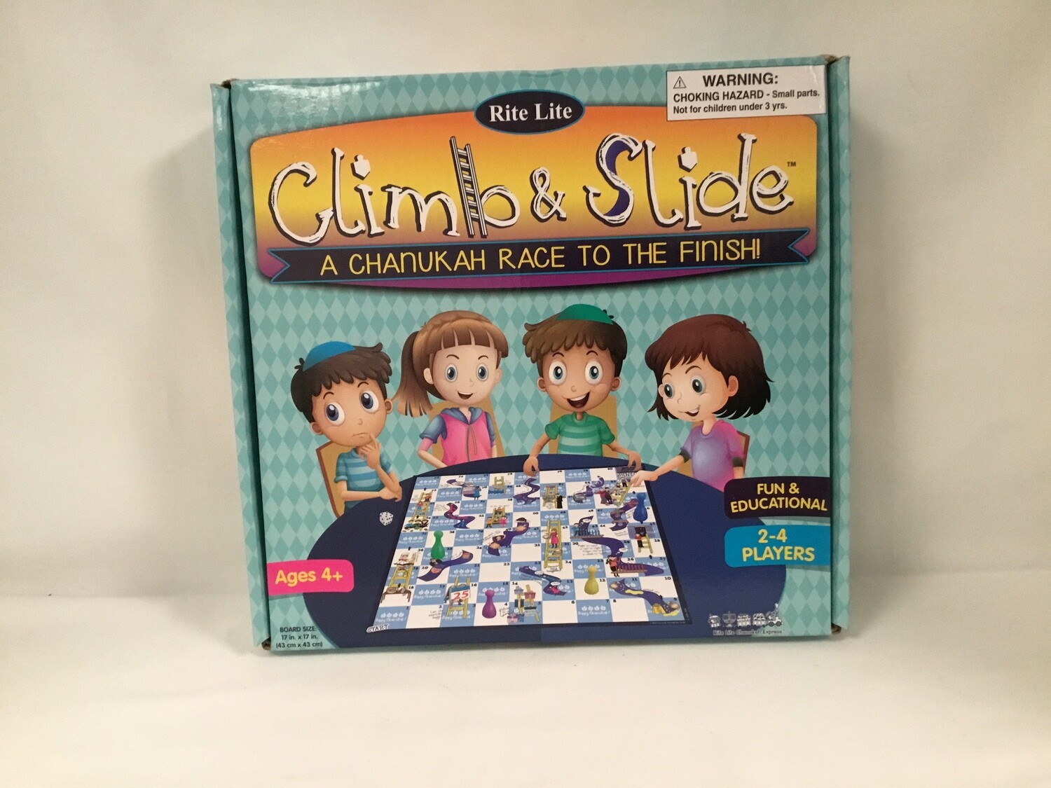 Chanukah Climb & Slide Game