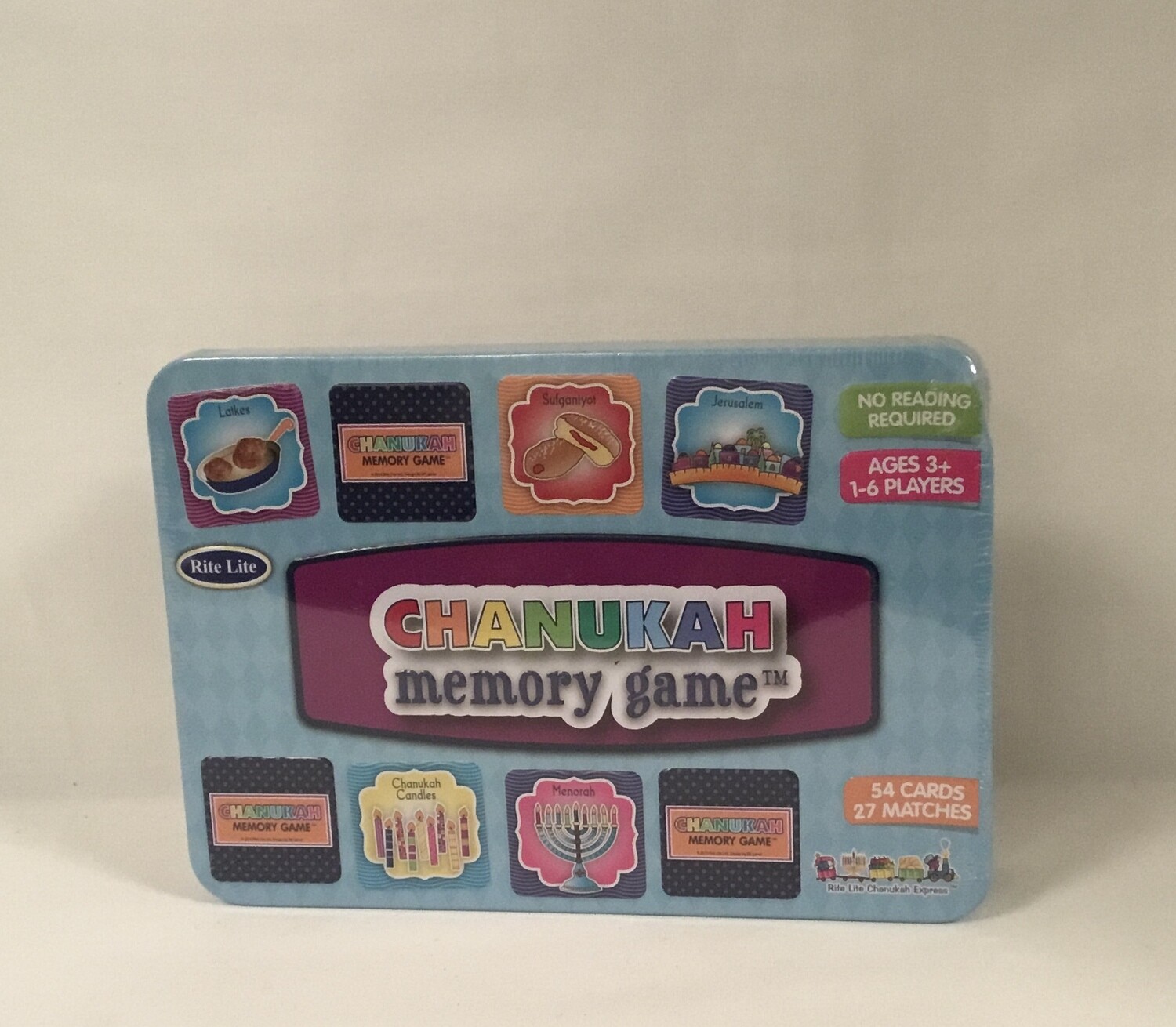Chanukah Memory Game in a Collectable Tin