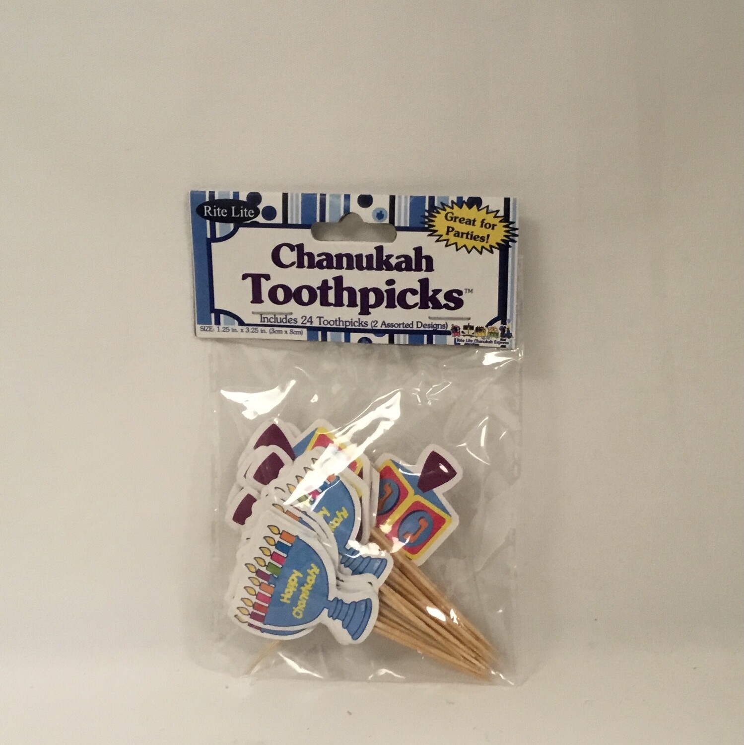 Chanukah Wooden Toothpicks -10