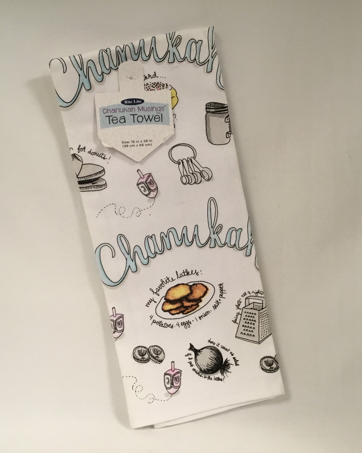 Chanukah Musings Tea Towel
