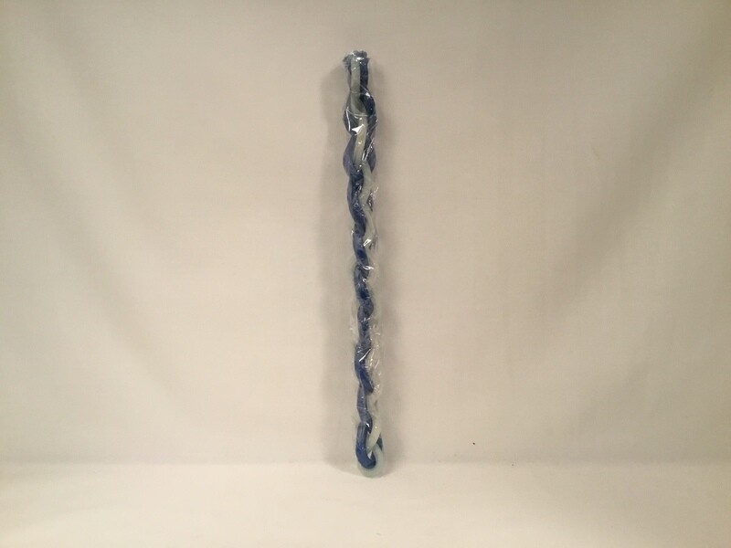 Havdalah Candle Blue/White Round