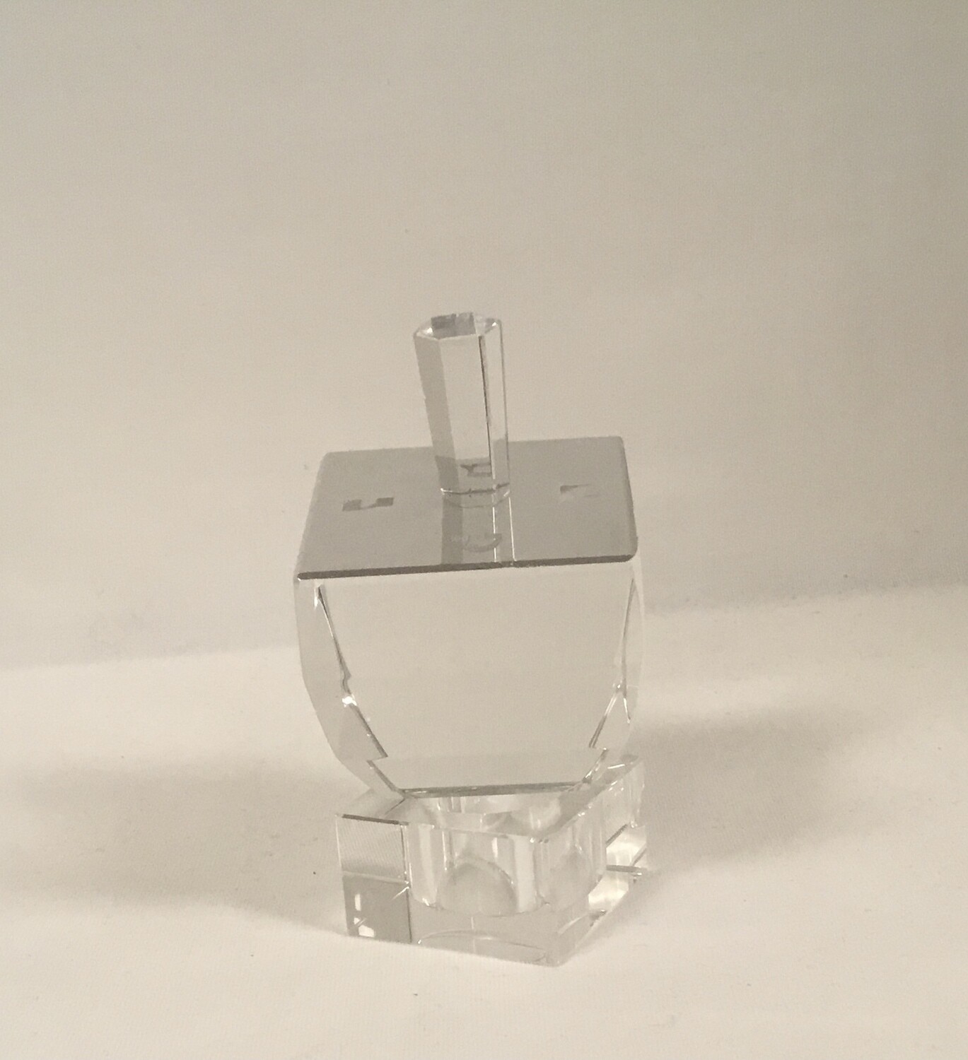 Mirror Top Crystal Dreidel