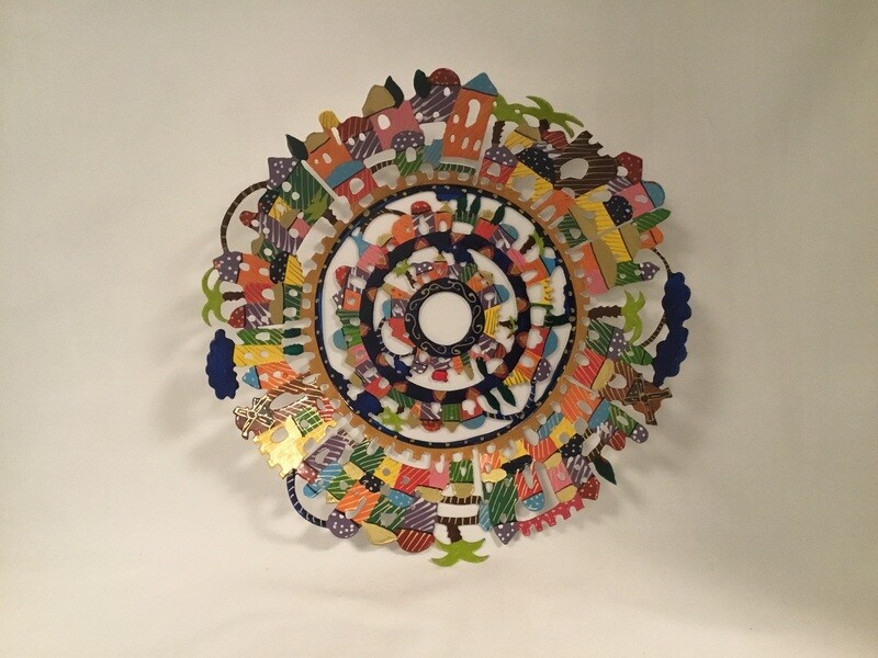 Laser Cut Bowl - Jerusalem