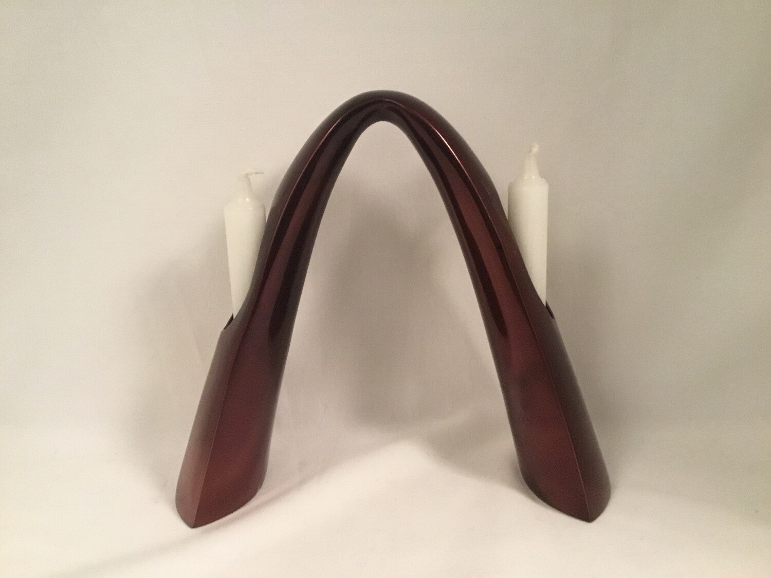 Bronze Arch Candle Holder