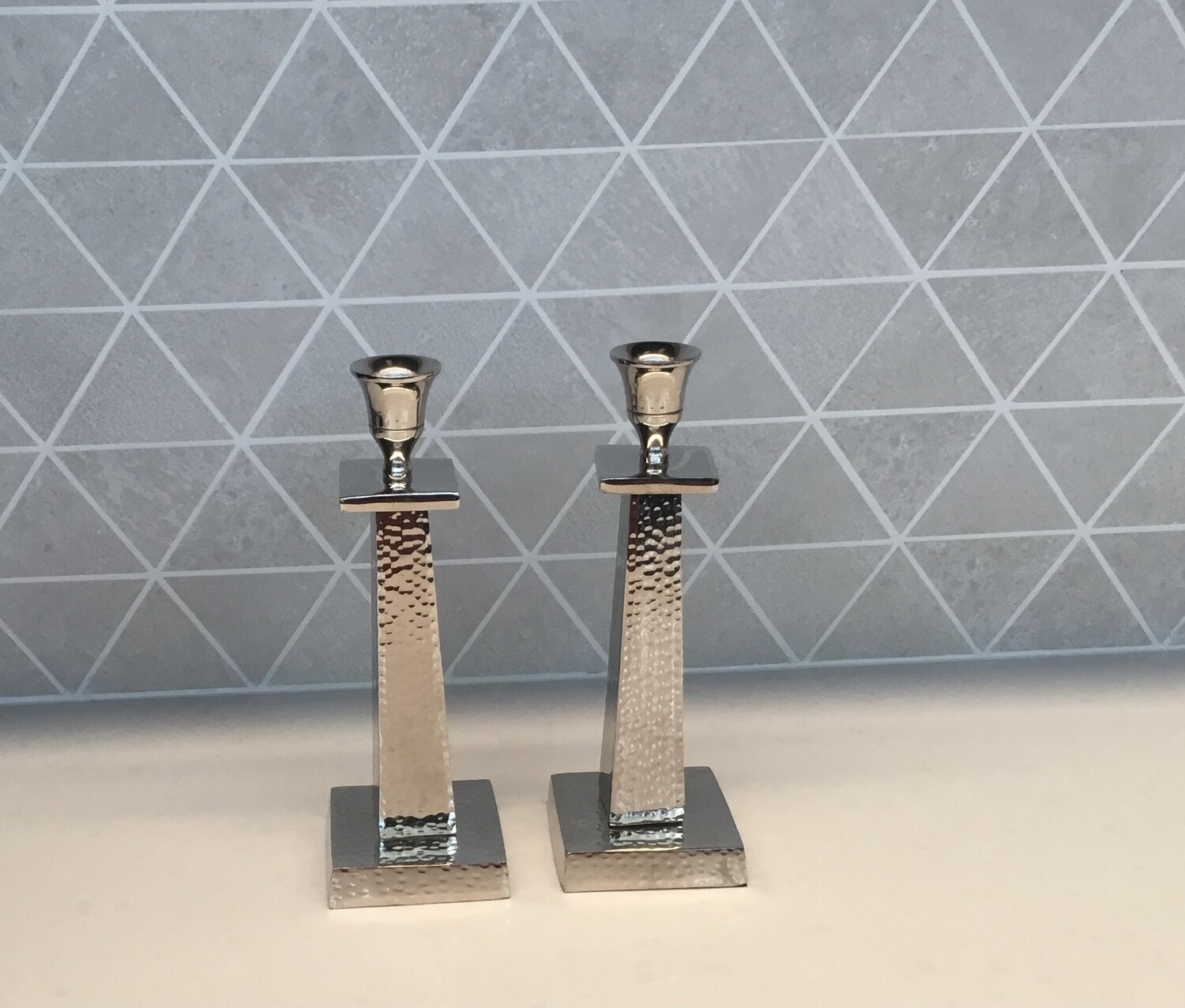 Squared Hammered Candlesticks