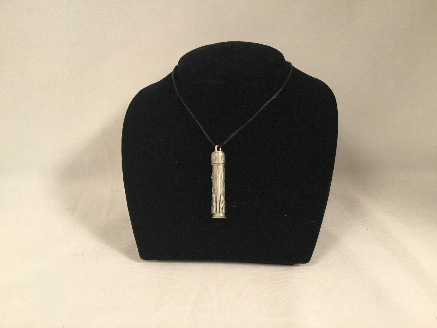 Traveler’s Prayer Pendant on 28” black cord