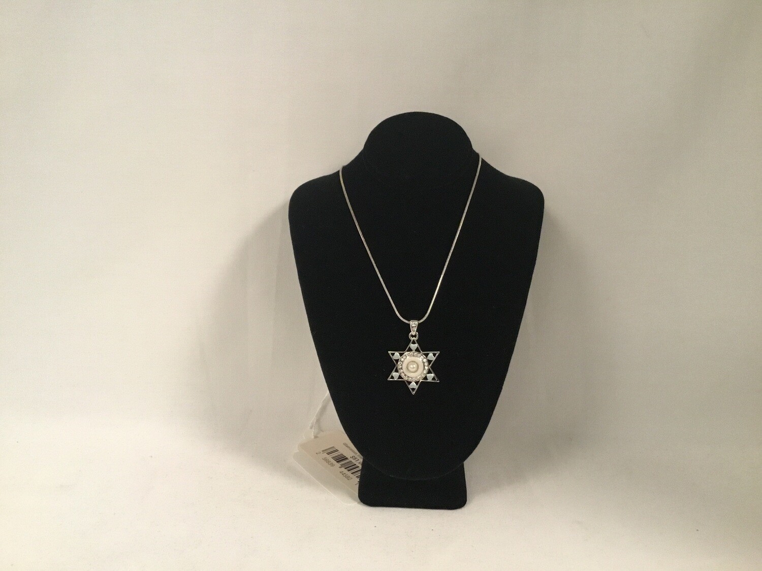 Glamorous Star Necklace Pearl