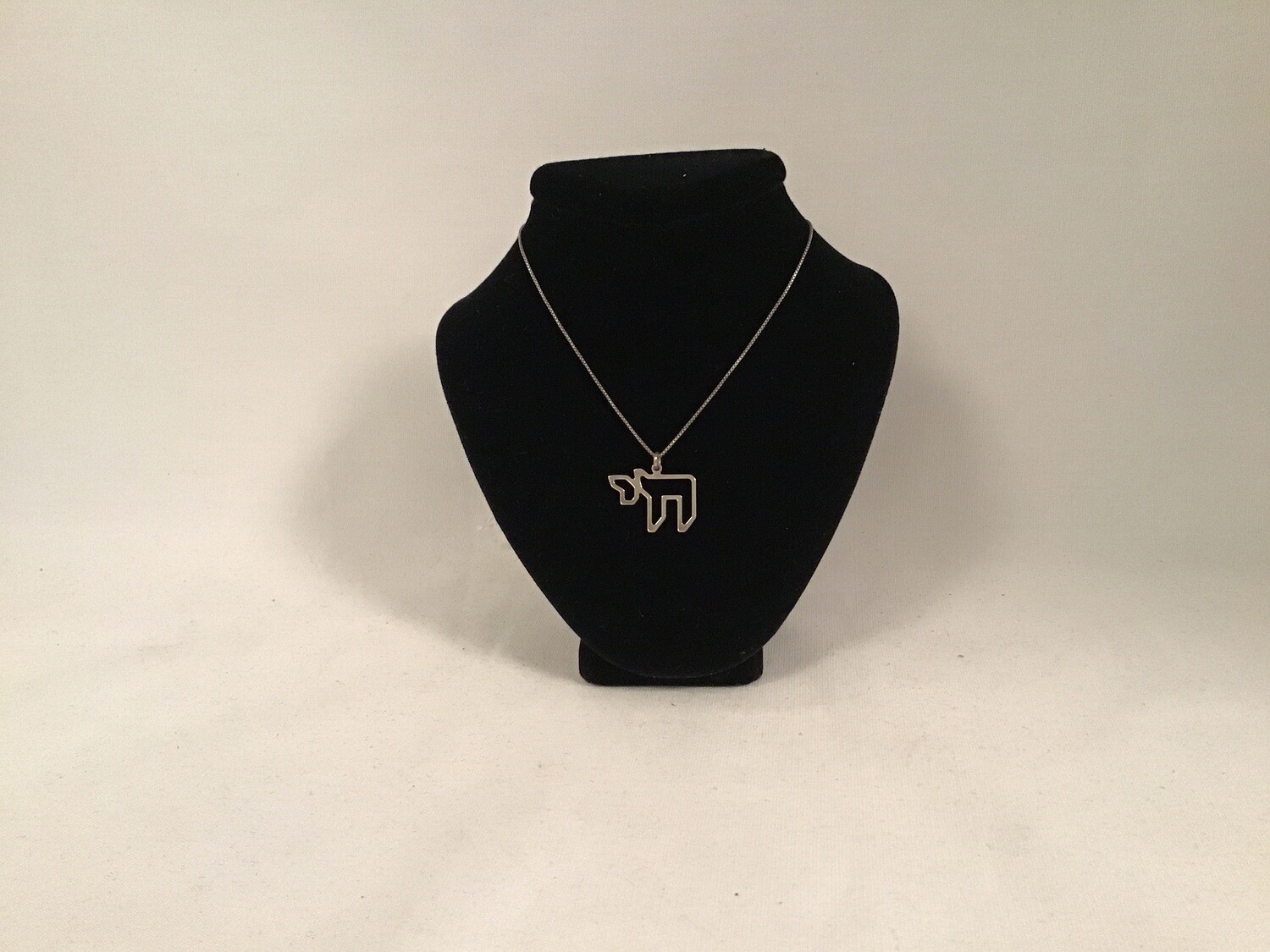 Sterling Silver Chai Necklace on 16&quot; Chain