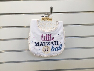 Passover Bib "Little Matzah Ball"