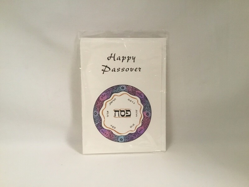 Happy Passover - Seder Plate