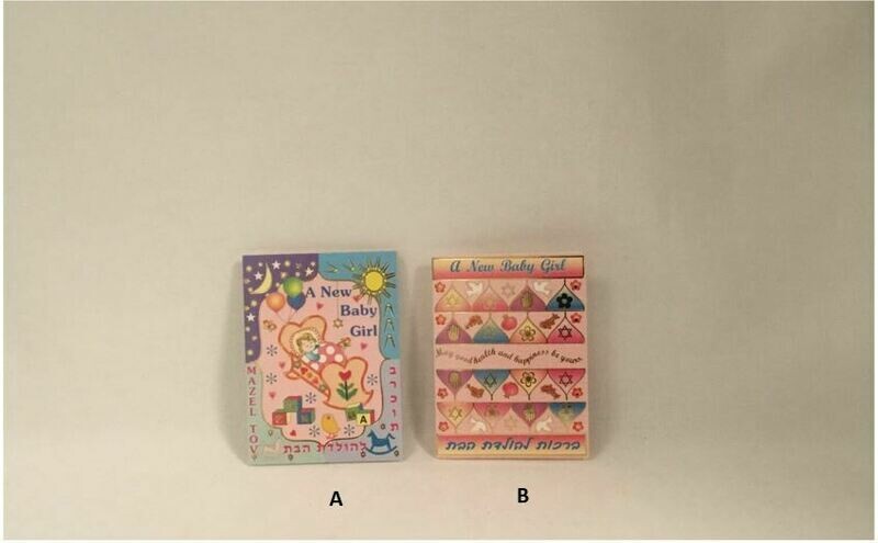 Assorted New Baby Girl Enclosure Cards