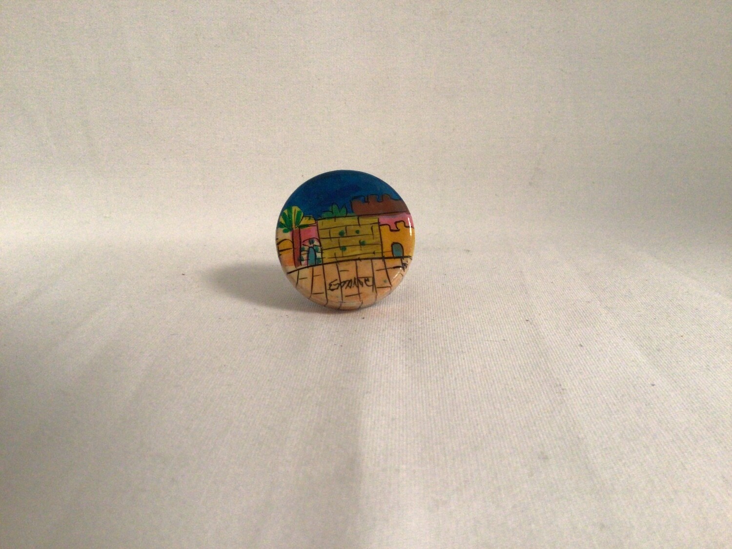 Cork Wine Bottle Cap - Jerusalem