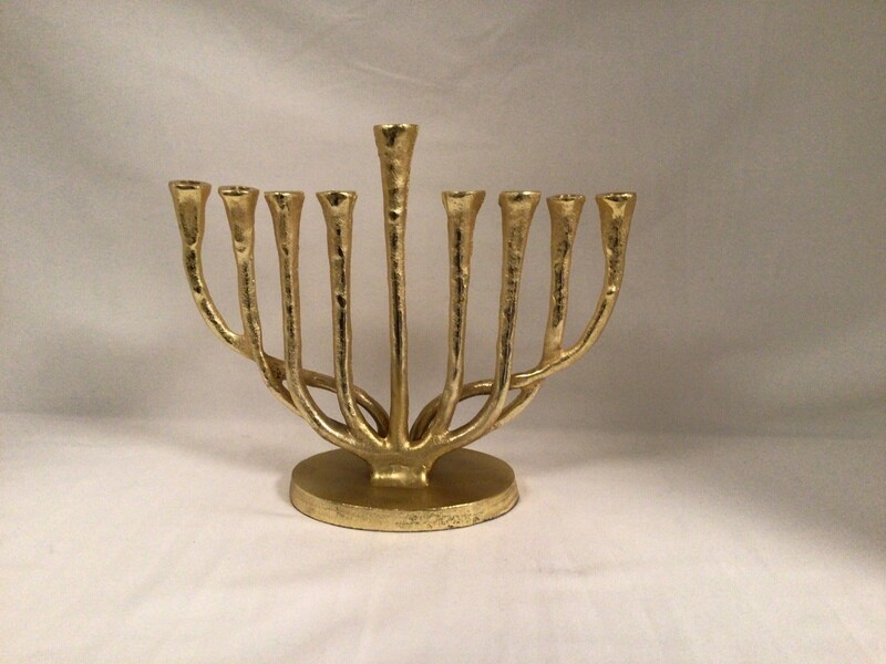  Modern Golden Menorah