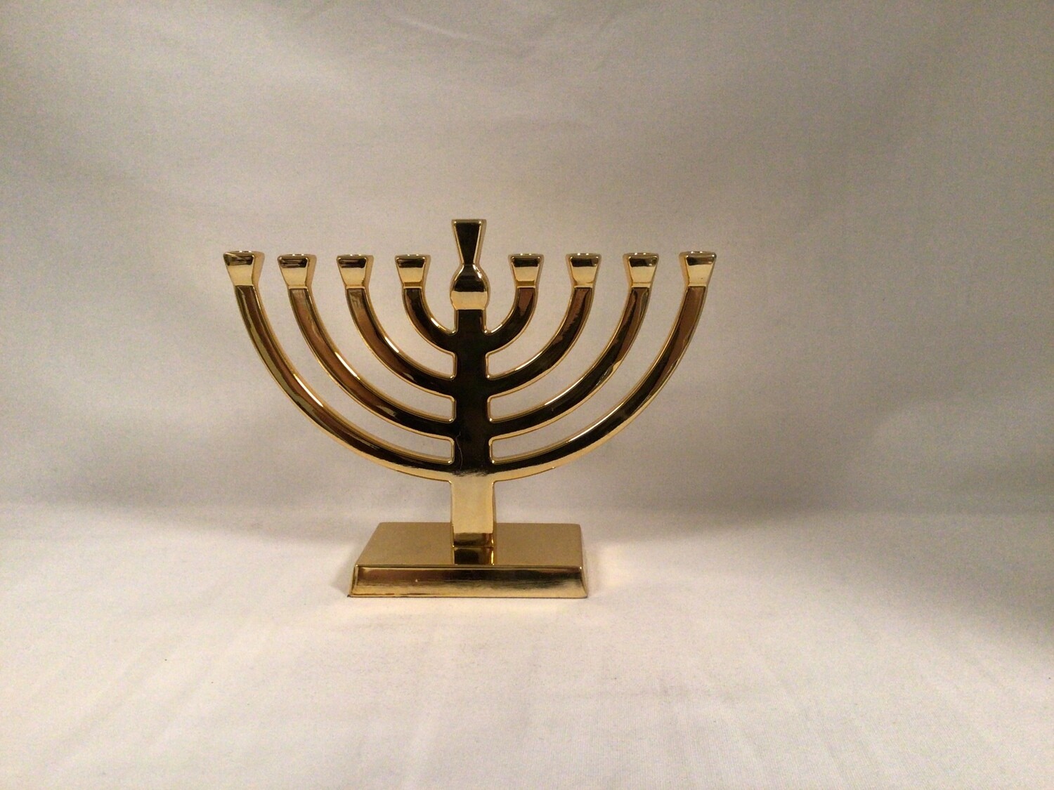 Small Gold Menorah