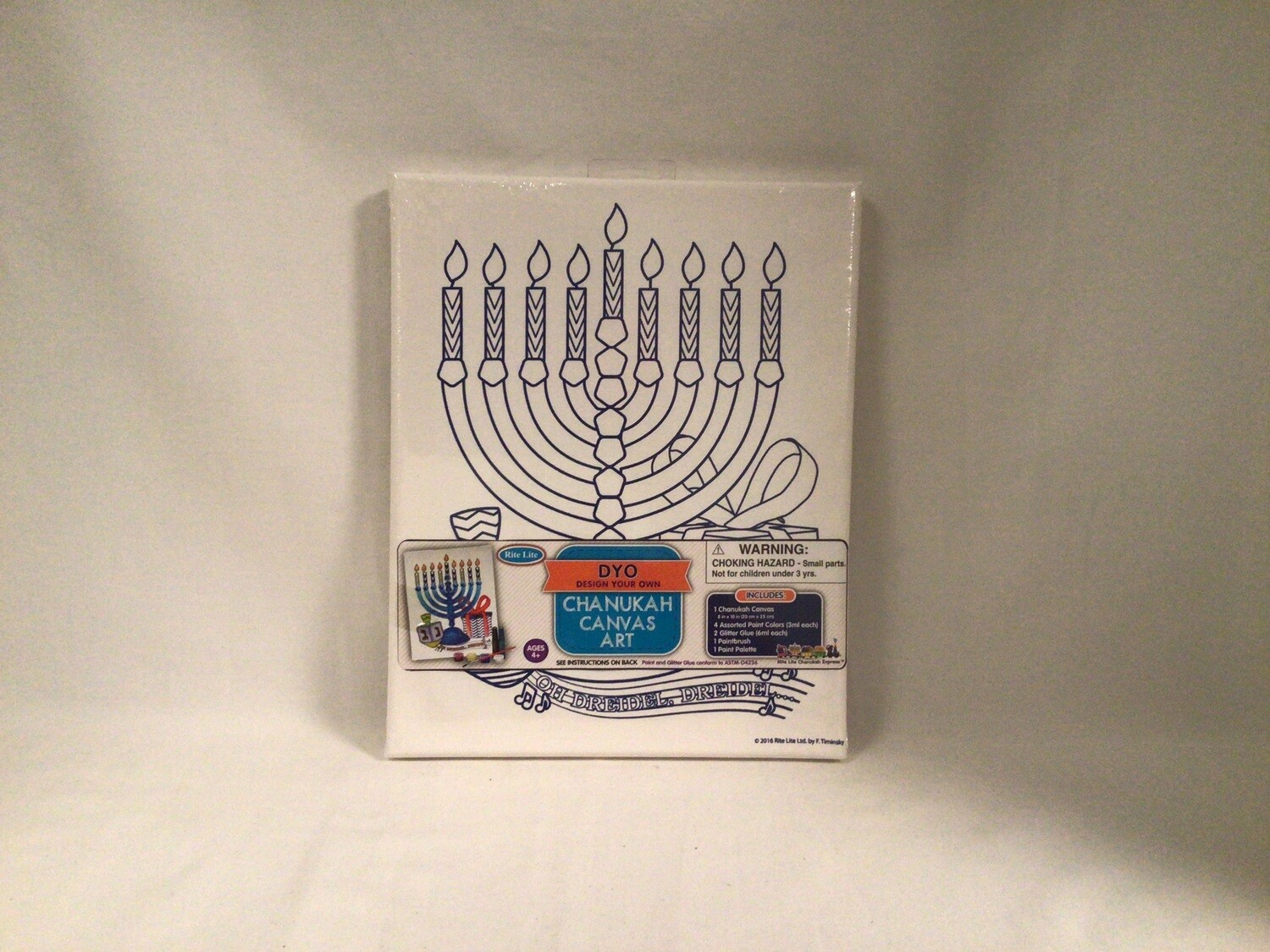 Chanukah Canvas Art Kit
