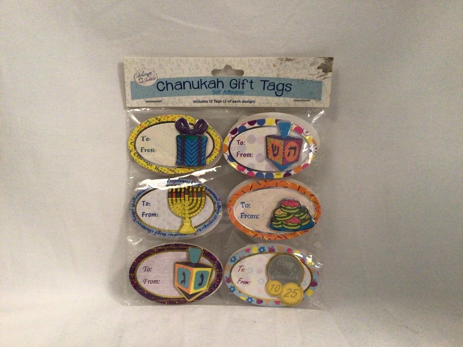 3D Chanukah Gift Tags
