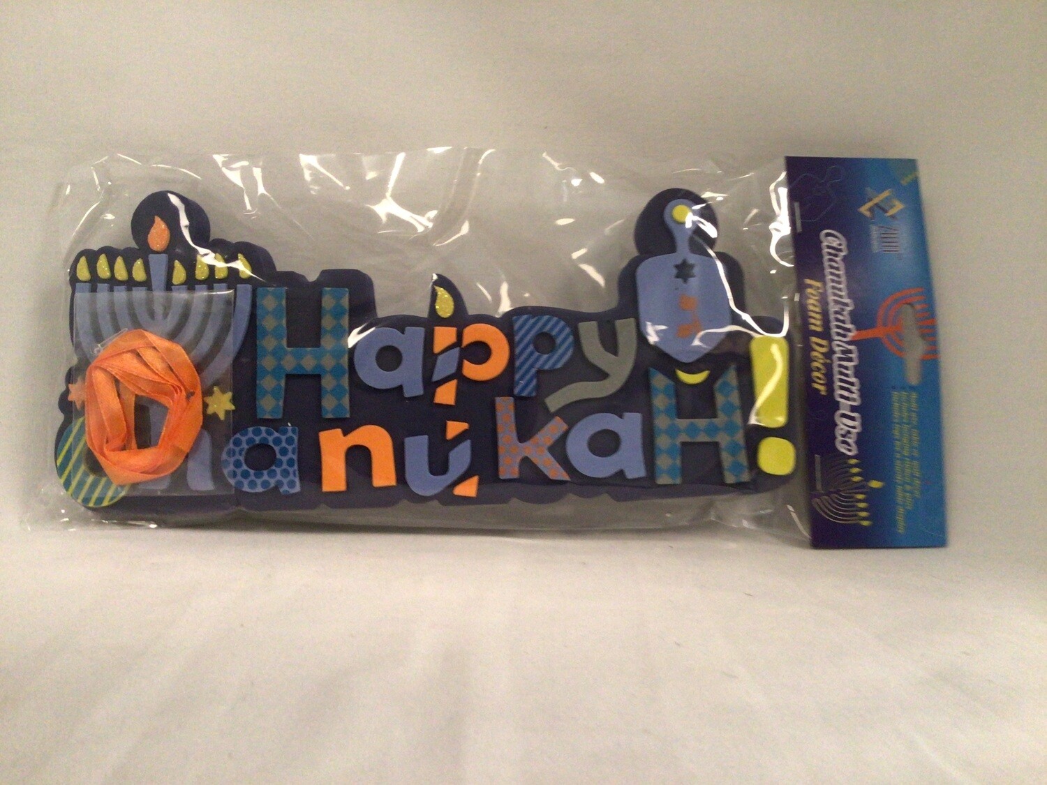 Happy Chanukah Foam Decor