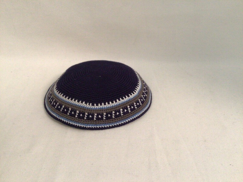 Classic Navy Knit Kippah