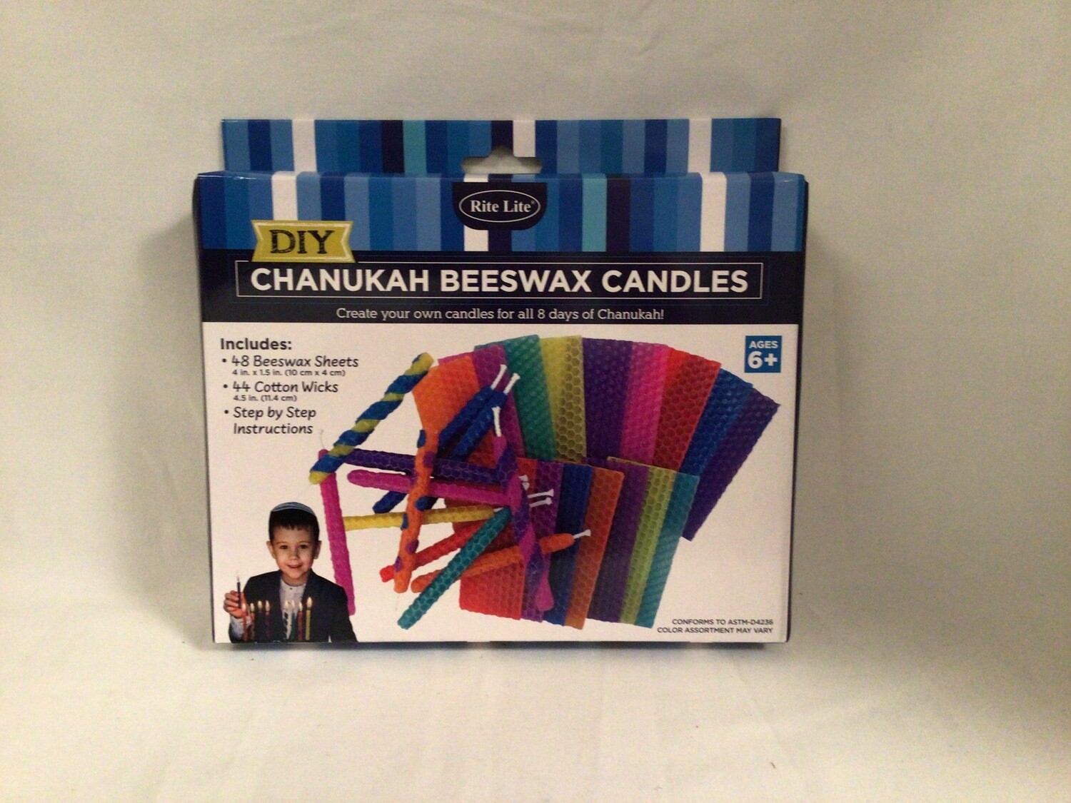 DIY Chanukah Beeswax Candle Kit