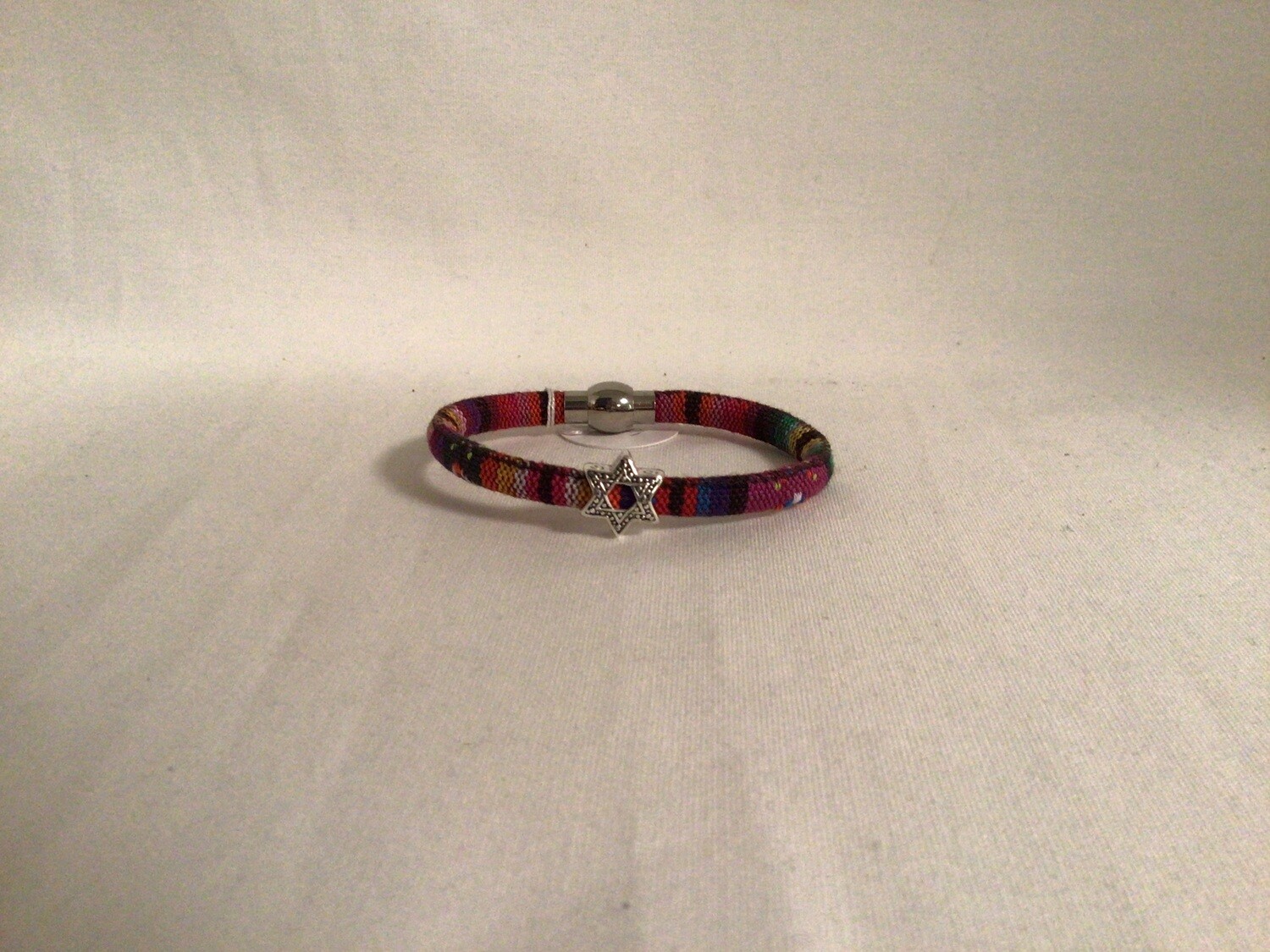 Tribal Star Cotton Bracelet , multi color