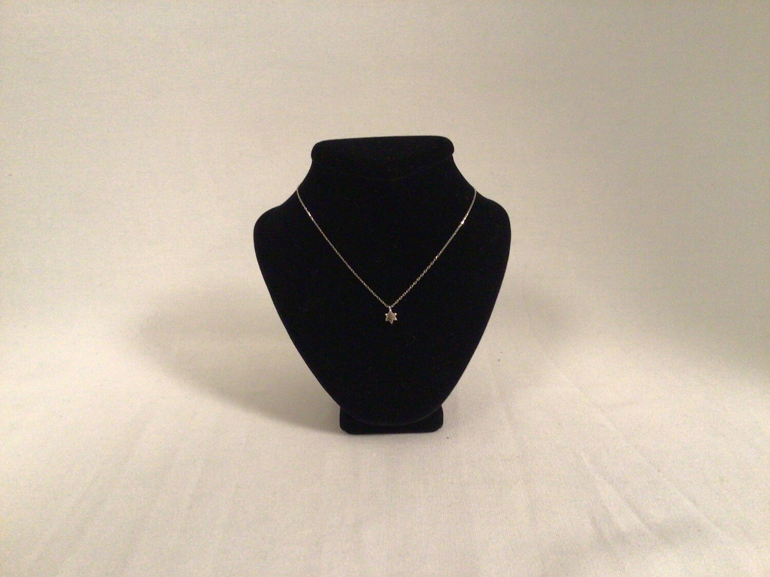 Tiny Silver Star Necklace