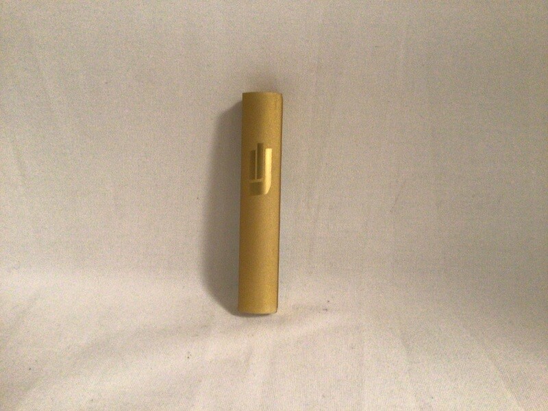 Gold Self Stick Aluminum Mezuzah 