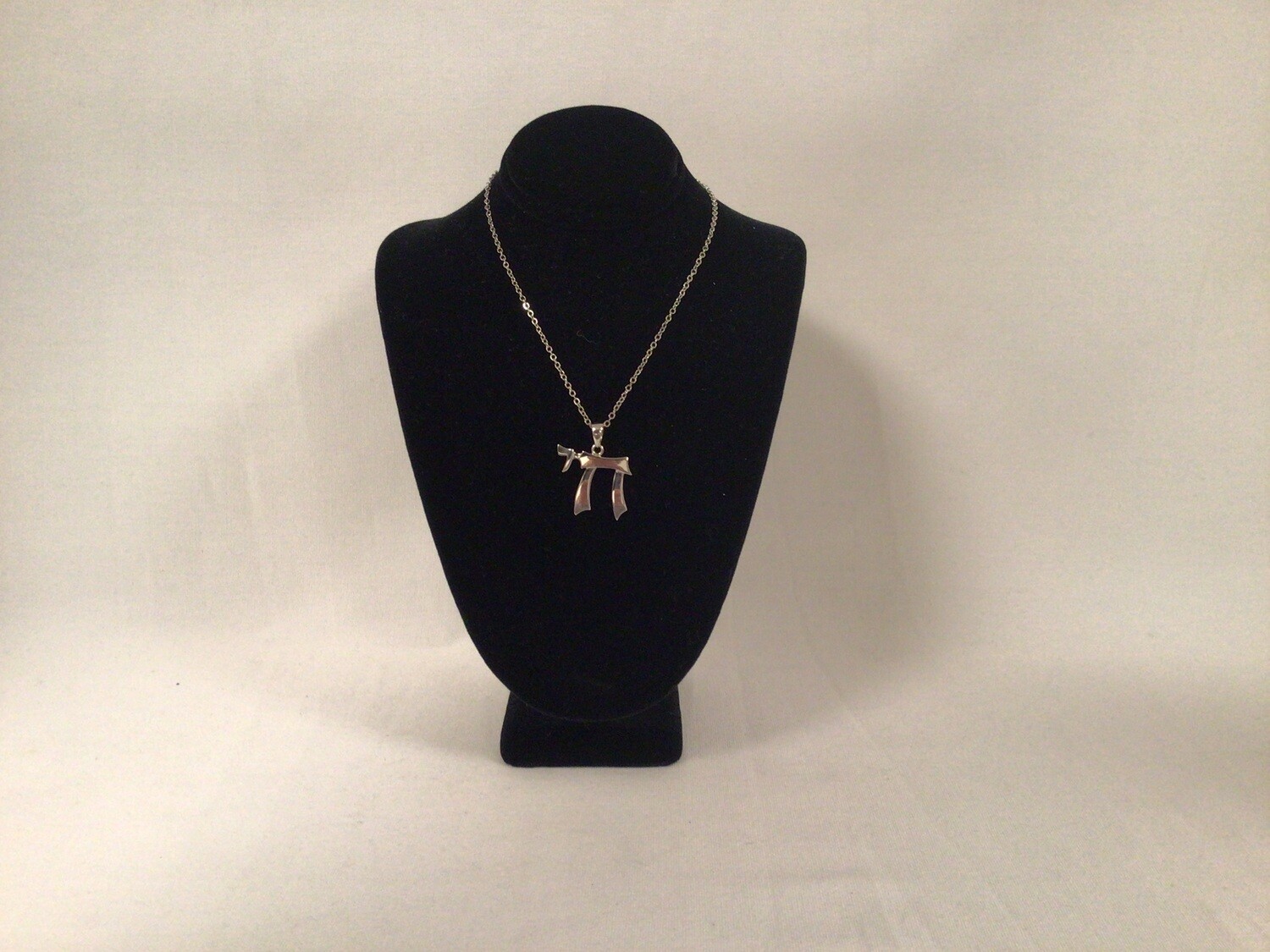 Sterling Silver Chai Necklace