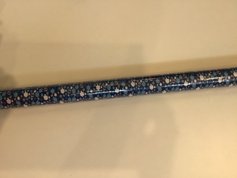 Mini Dreidels Hanukkah Gift Wrap