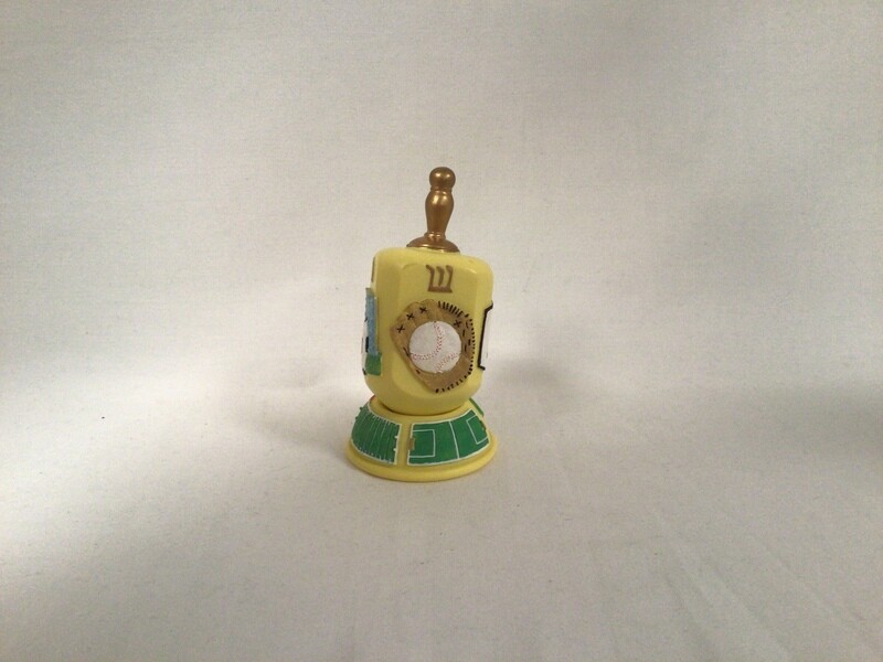 Polystone Girls  Sports Dreidel and Stand