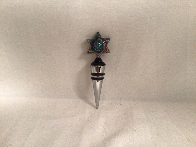 Star Wine Bottle Stopper -Multicolor