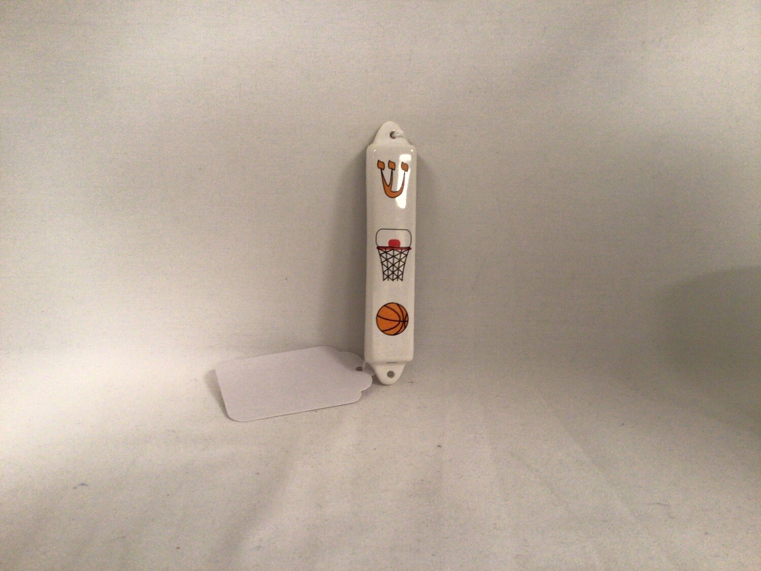 Porcelain Basketball Mezuzah