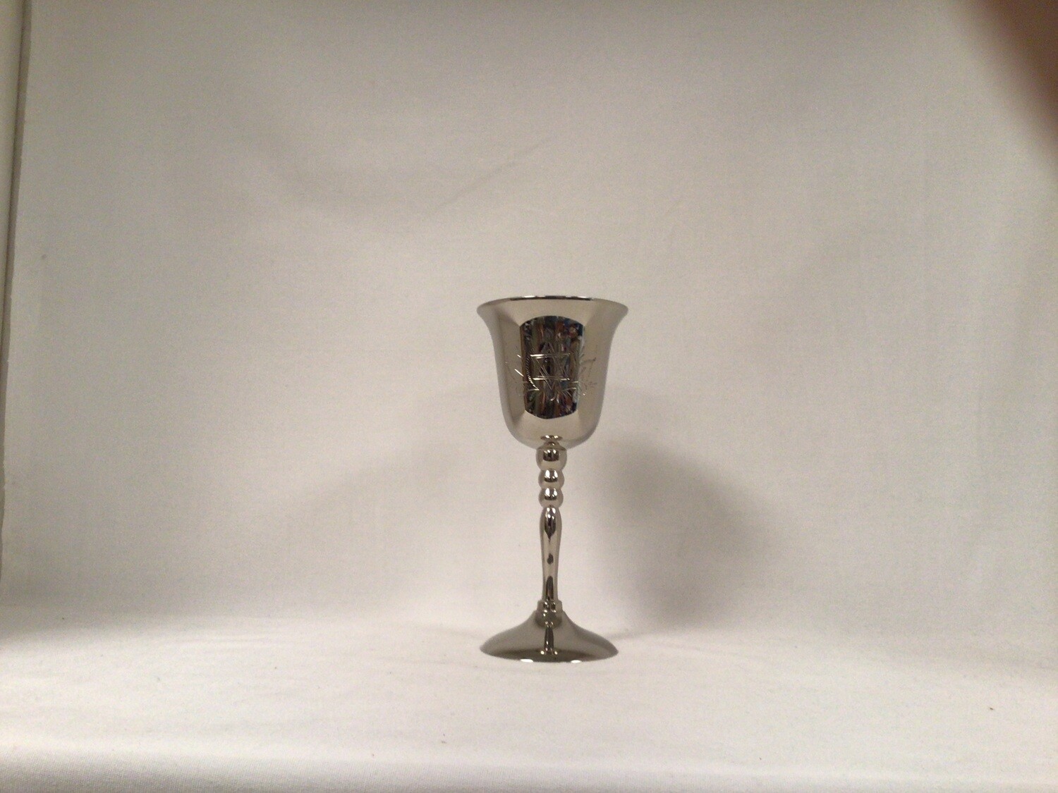 Nickel Star of David Kiddush Cup