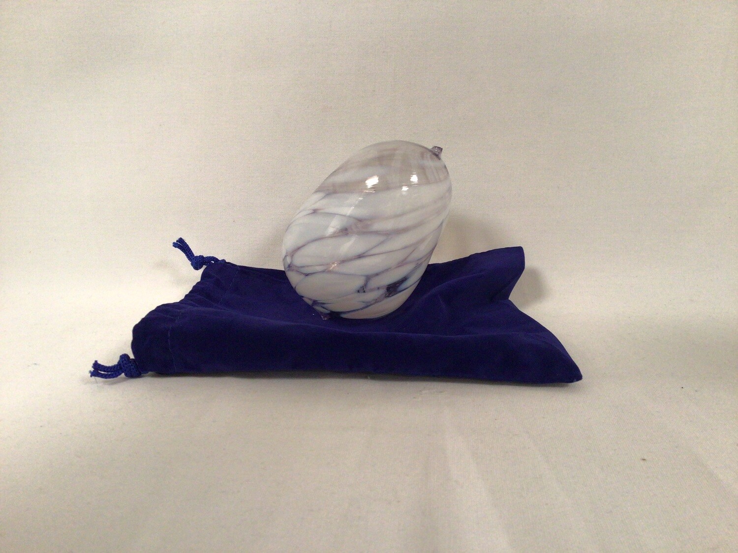 Purple  Breaking Wedding Glass in Velvet  Bag