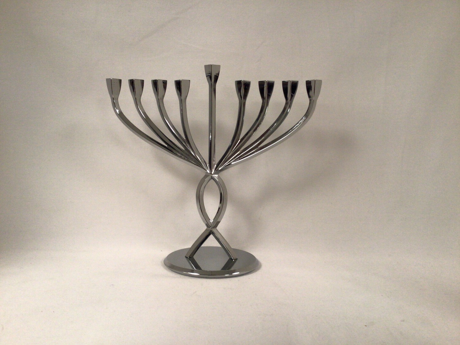 &quot;Facets of Life&quot; Aluminum Menorah