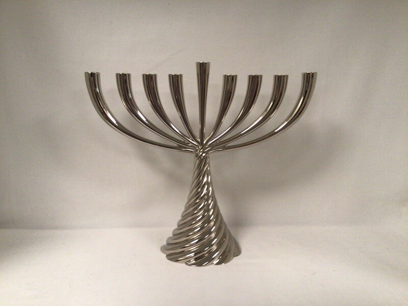 Michael Aram Handmade Twisted Based Menorah Michael Aram Handmade Twisted Based Menorah