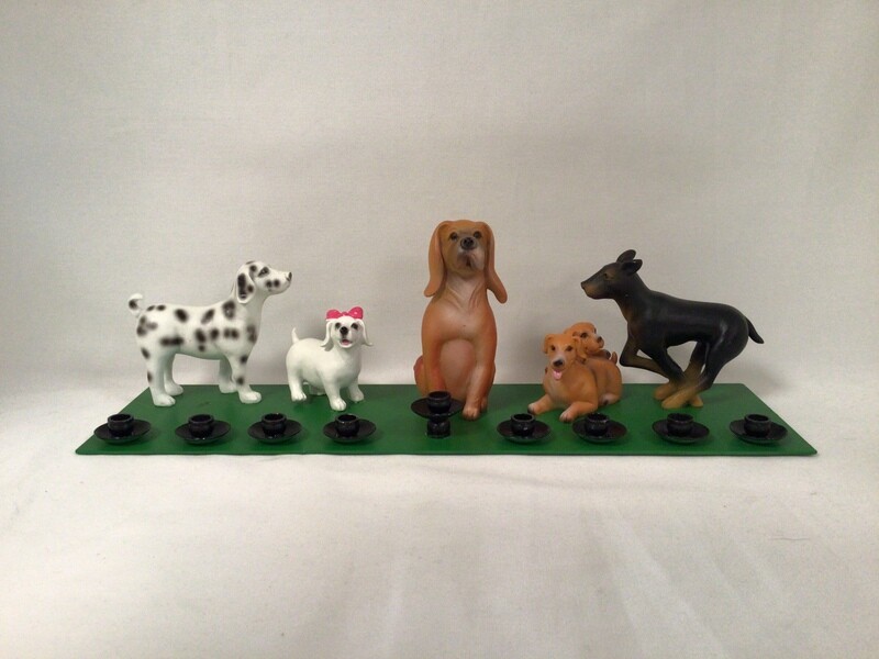 Bark Avenue Pups Menorah