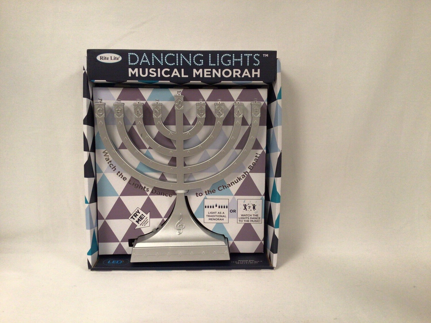  Dancing Lights Musical Menorah
