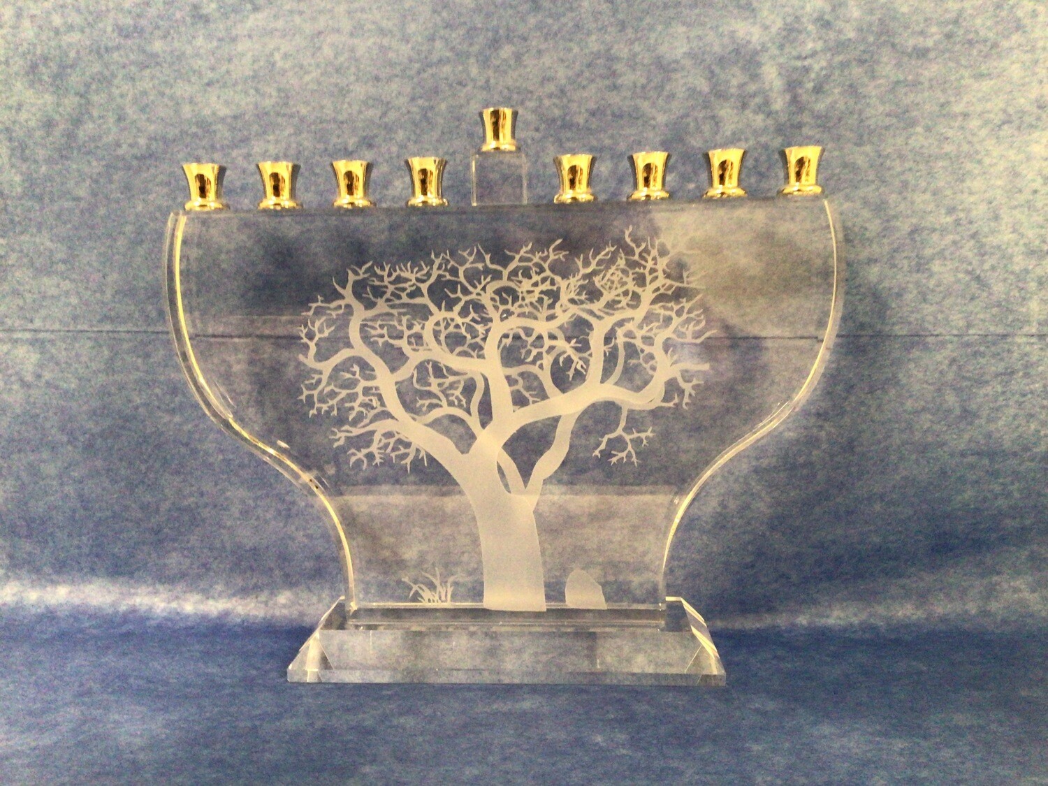 Crystal Tree of Life  Menorah