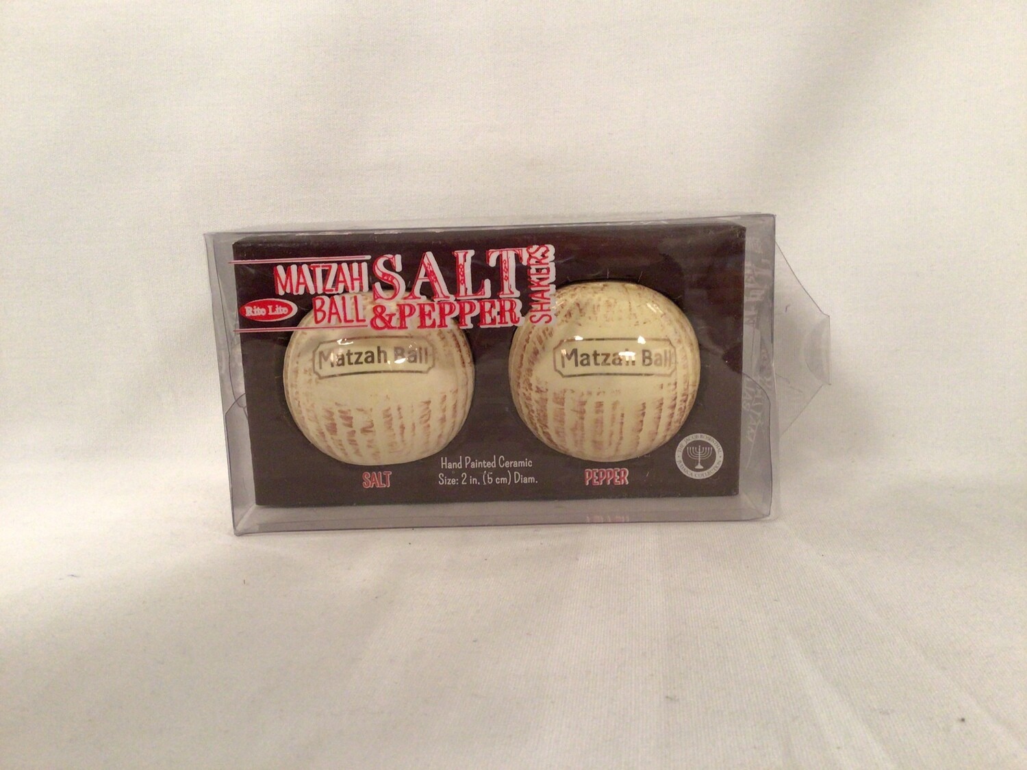 Matzah Ball Salt &amp; Pepper Shaker