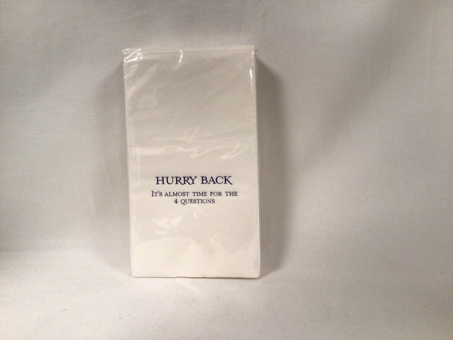 It&#39;s Almost Time for the 4 Questions Guest Towels/Dinner Napkins