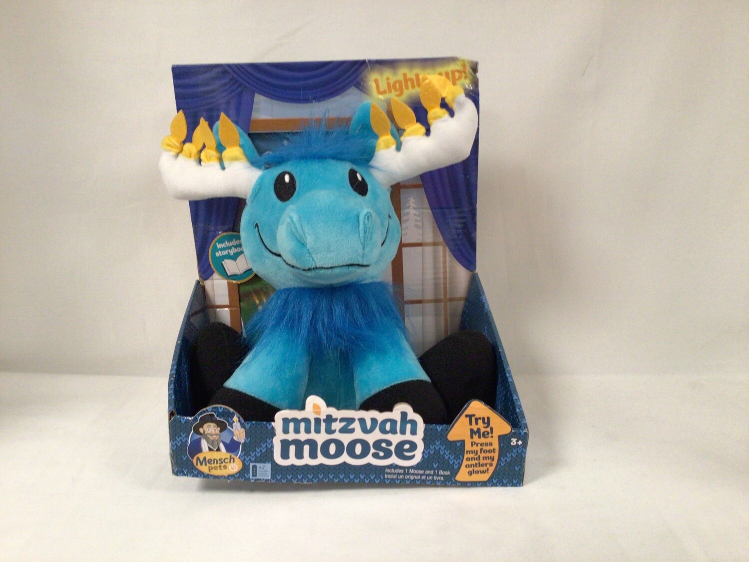 Hanukkah Mitzvah Moose includes Storybook 