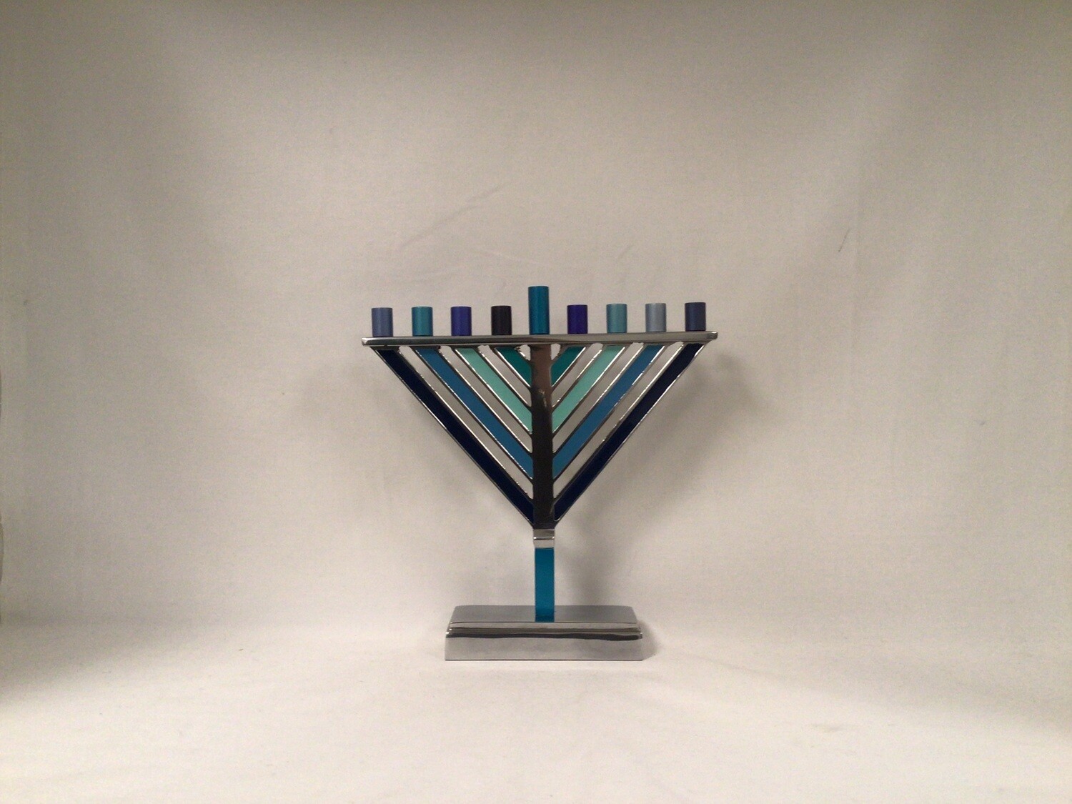 Shades of Blue Emanuel Menorah
