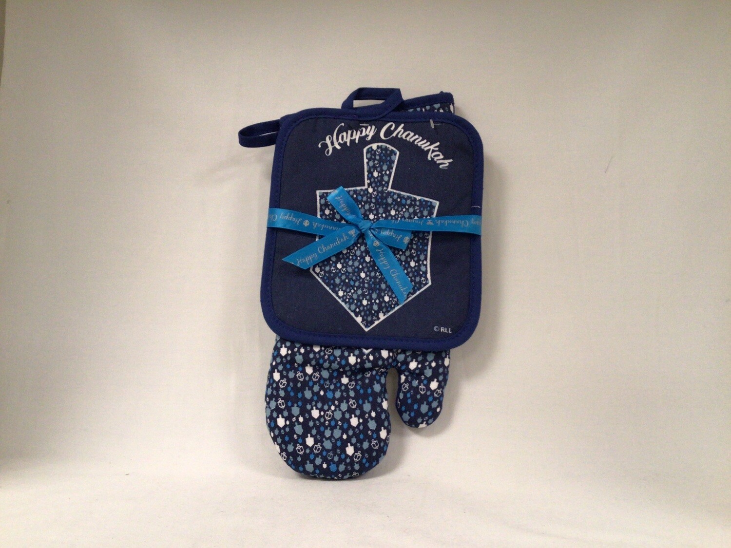 Two Piece Happy Chanukah Potholder Set 