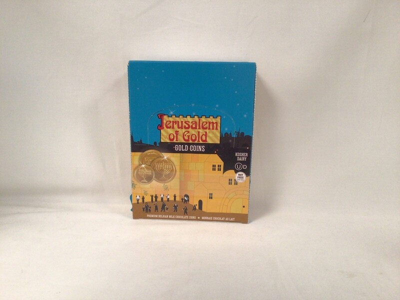 Box of Premium Belgian Milk Chocolate Gelt-Nut Free