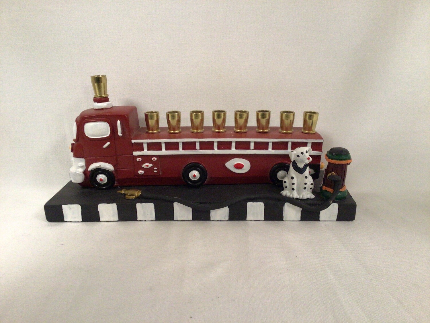 Fire Truck Menorah