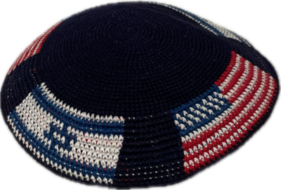 American/Israeli Flag Kippah