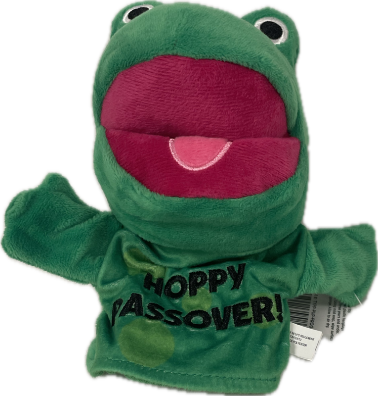 Hoppy Passover Frog Puppet